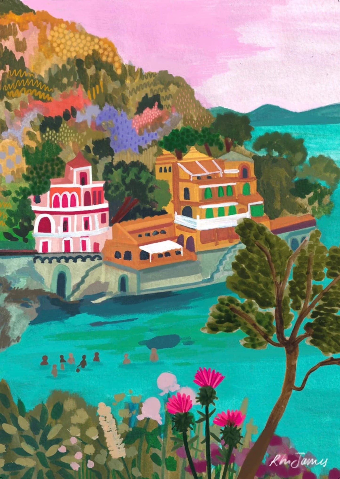 Abstract India Landscape
