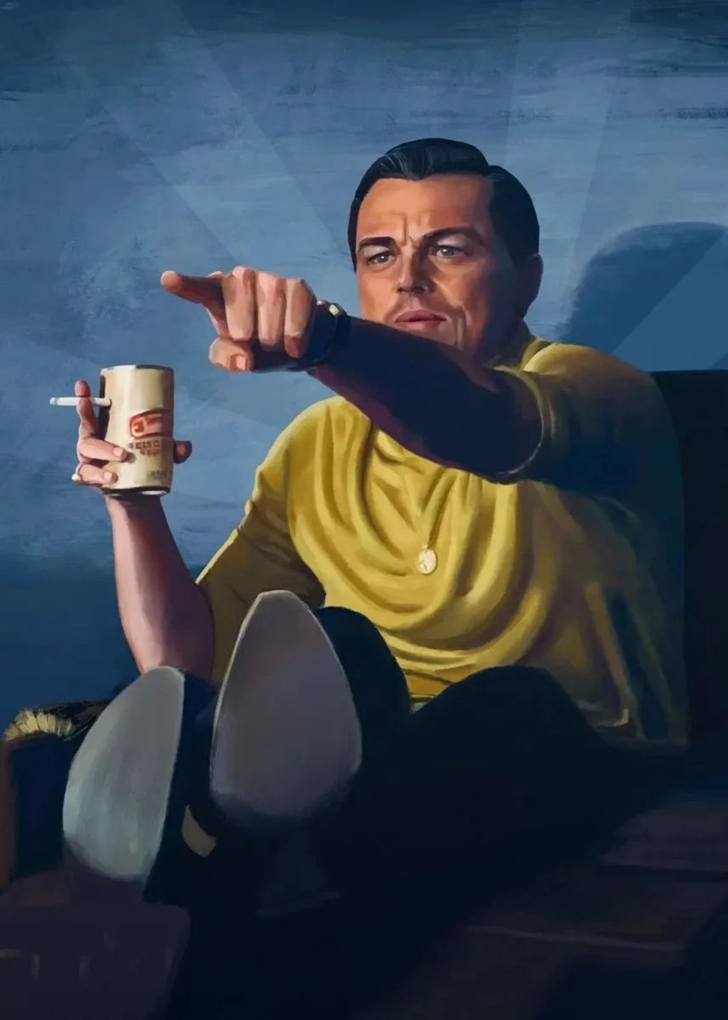The Wolf of Wall Street | Leonardo DiCaprio | Classic Movie Art