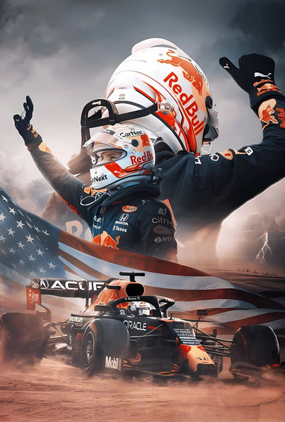 Max Verstappen US GP Winner | Formula One