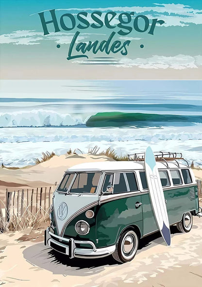 Hossegor | Idyllic Beachfront | Coastal Decor