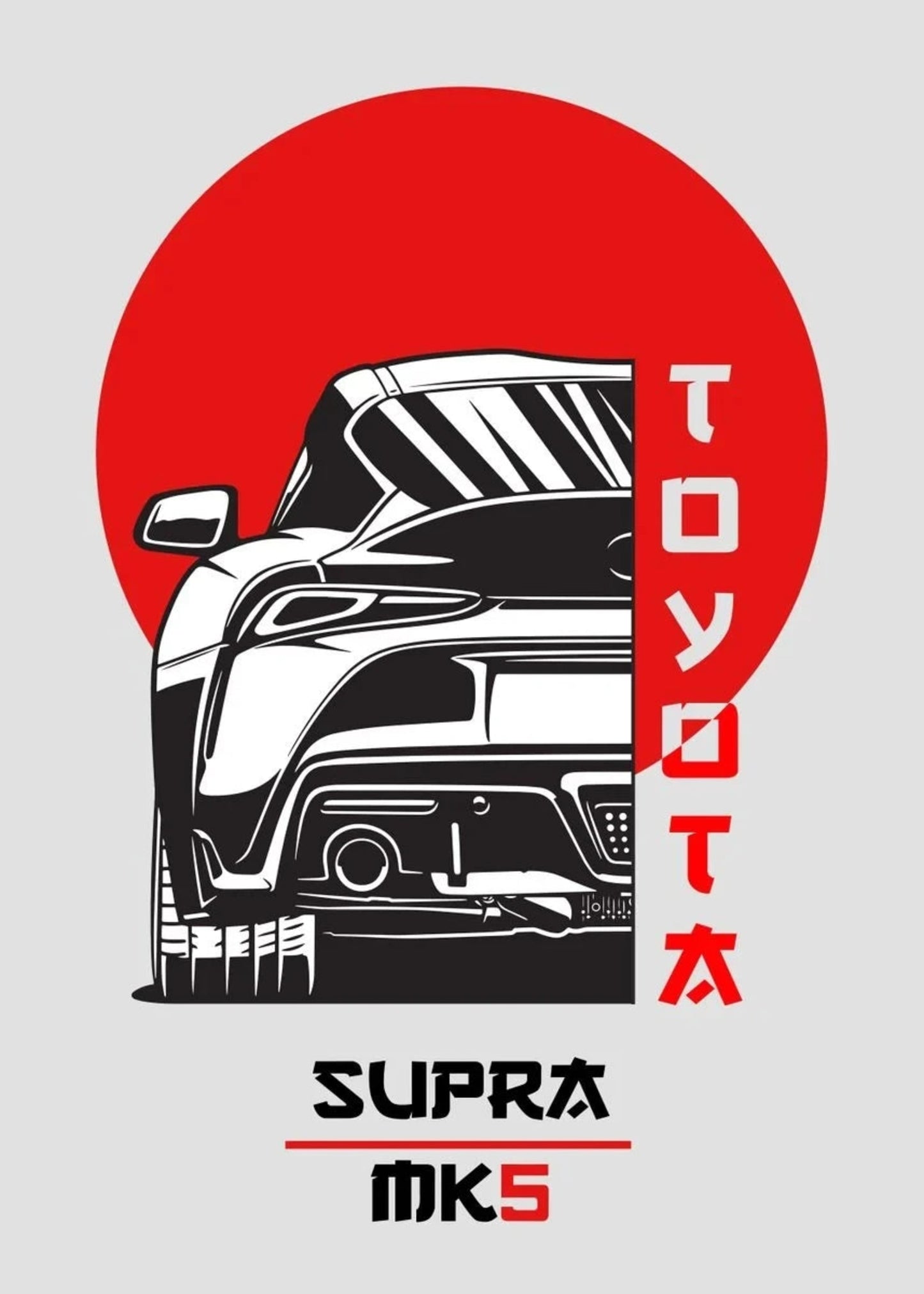 Toyota Supra Mk5 | JDM Art