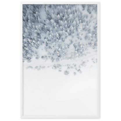 Winter Editions | Forest Entry Poster | Scenic Nature Artwork | Home Wall Decor