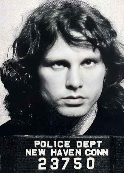 Jim Morrison Mugshot | Iconic Music Legend
