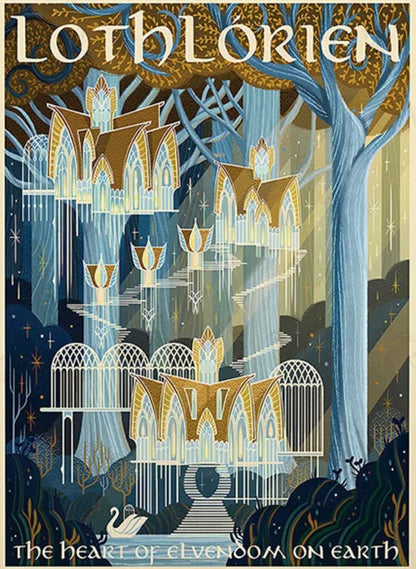 Lothlorien: The Golden Wood | Fantasy Realm
