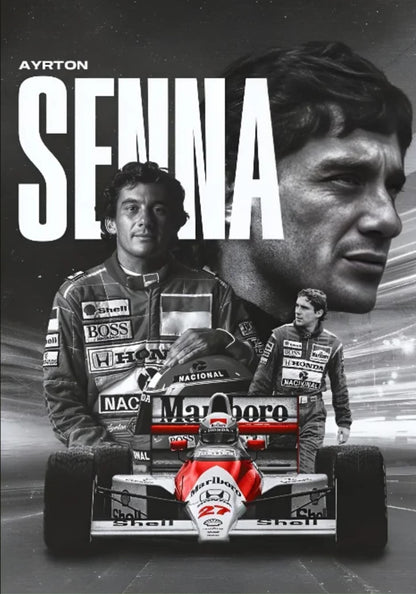 Ayrton Senna | F1 Racing Decor