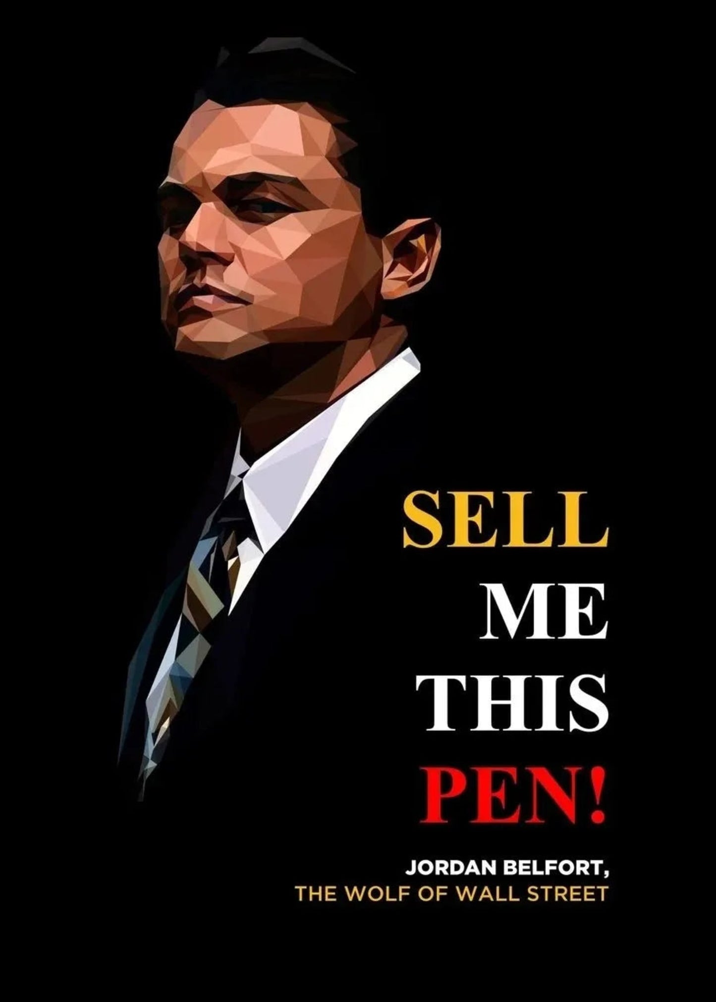 Leonardo DiCaprio | Wolf of Wall Street Canvas