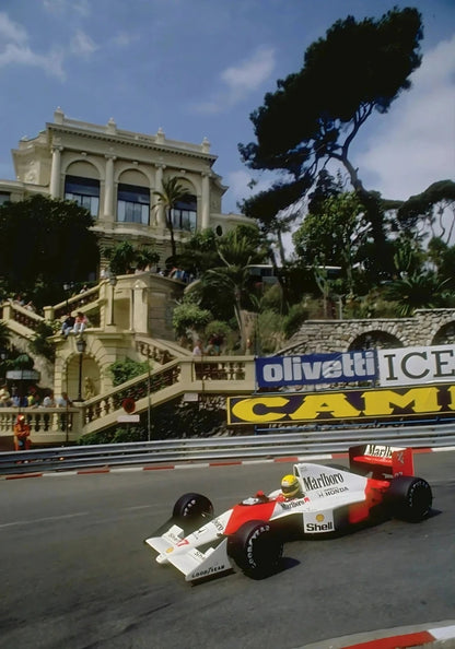 Vintage Monaco F1 | Ayrton Senna MP4/5