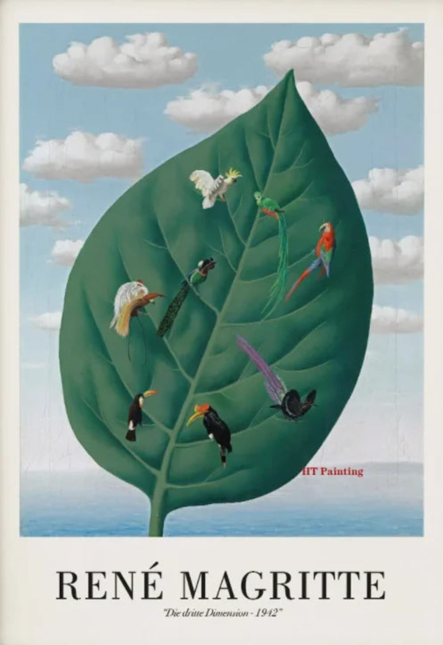 Rene Magritte | The Third Dimension | Surrealist Vintage 1942