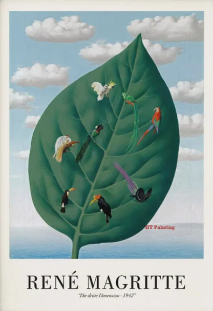 Rene Magritte | The Third Dimension | Surrealist Vintage 1942