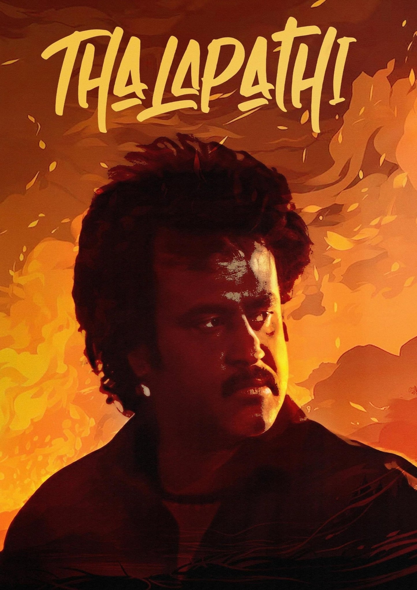 Thalapathi Rajini | Kollywood Movie Poster