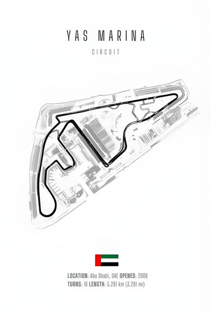 Yas Marina Circuit | F1 Track Layout