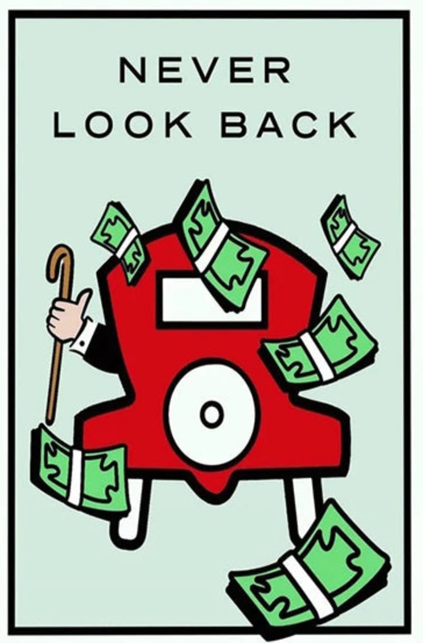 Monopoly | Never Look Back | Motivational Quote