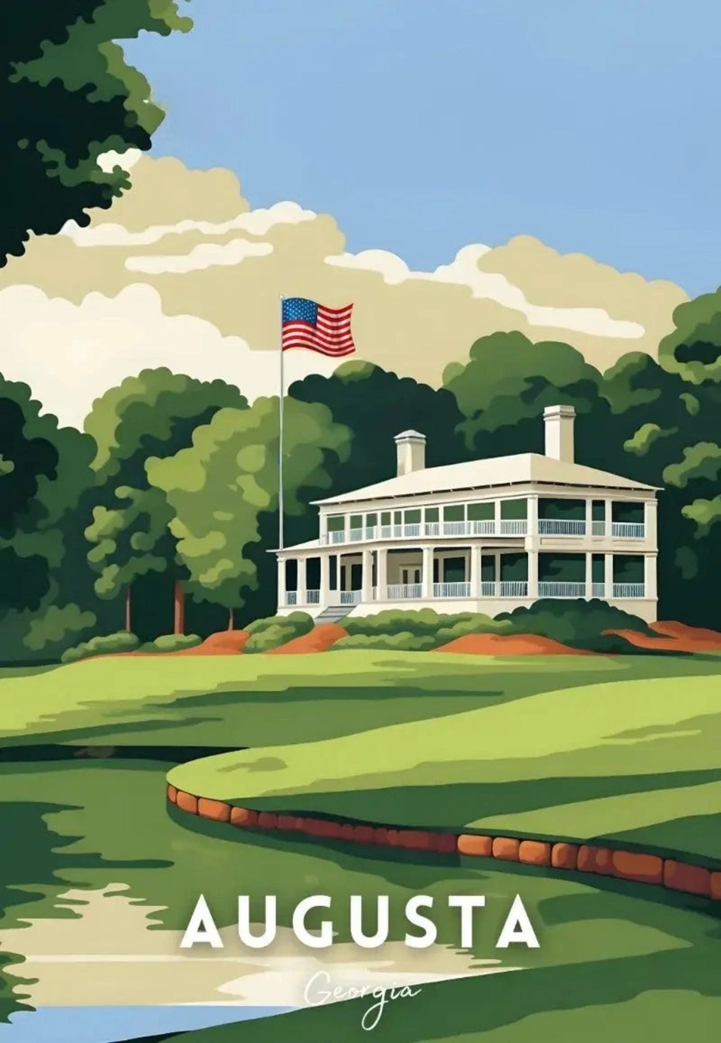 Augusta Clubhouse | World's Greatest Golf Courses