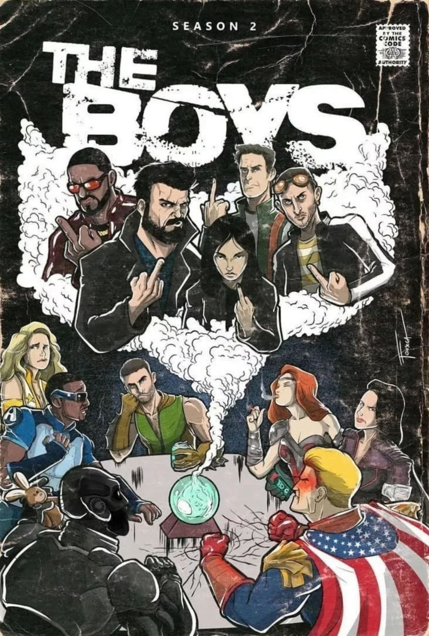 The Boys Season 2 Comic