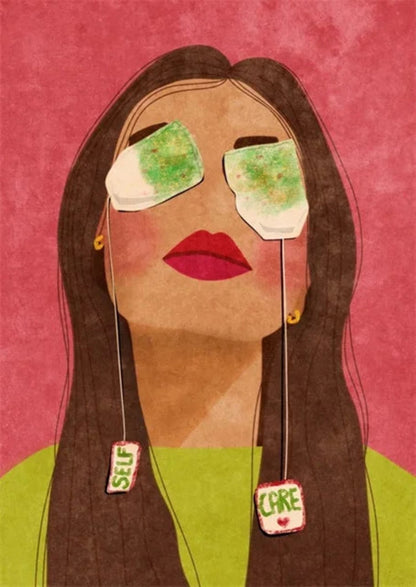 Tea Time Tranquility | Modern Art