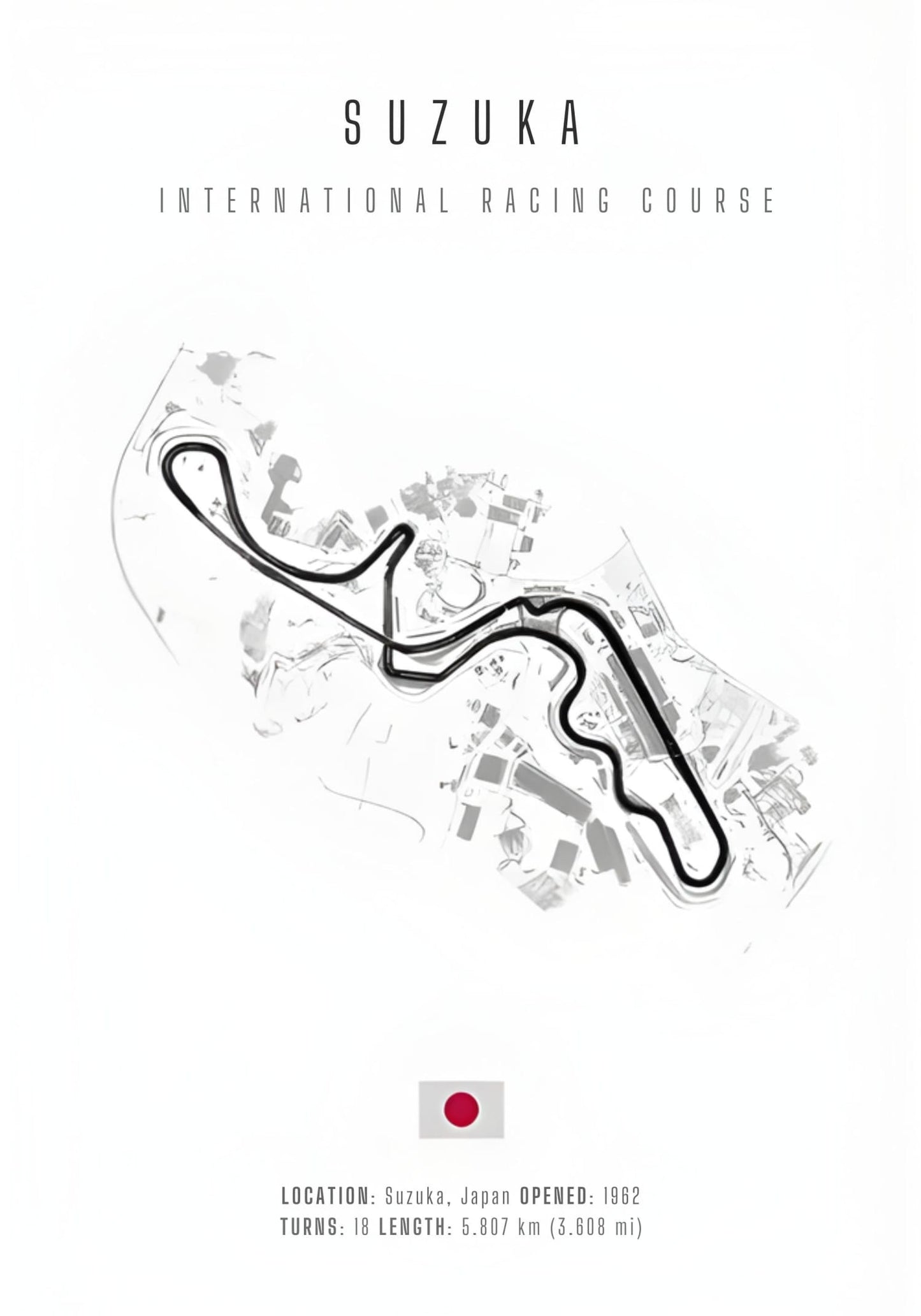 Suzuka Circuit | F1 Track Layout