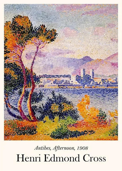 Henri Edmond Cross | Antibes Afternoon