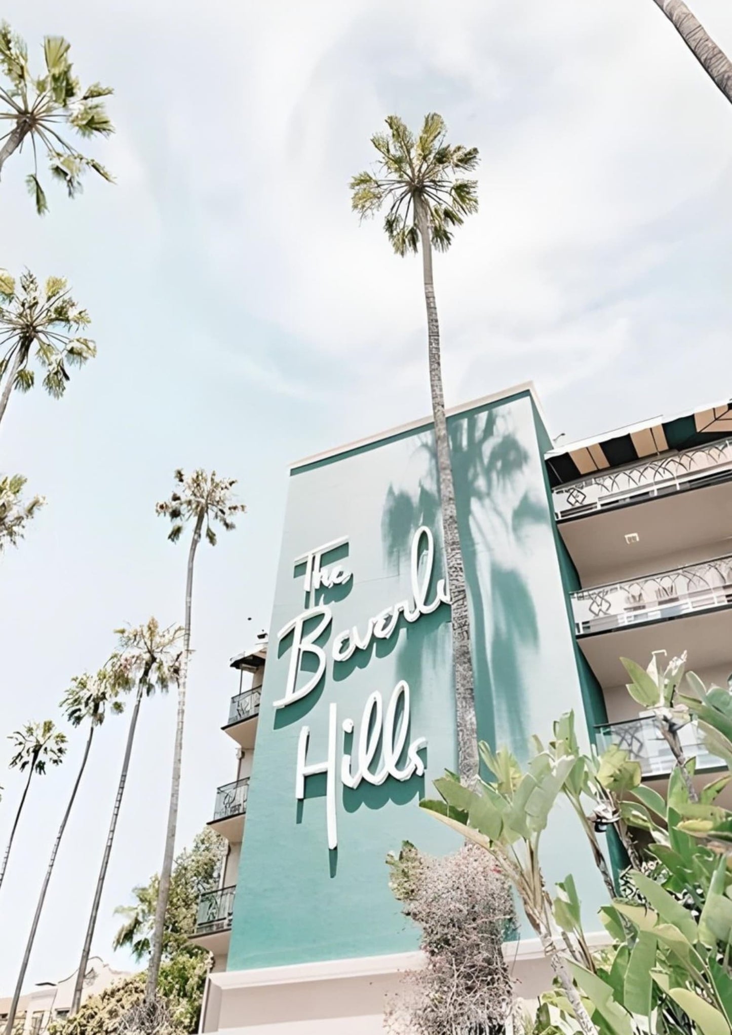 The Beverly Hills Hotel | Iconic Landmark Art