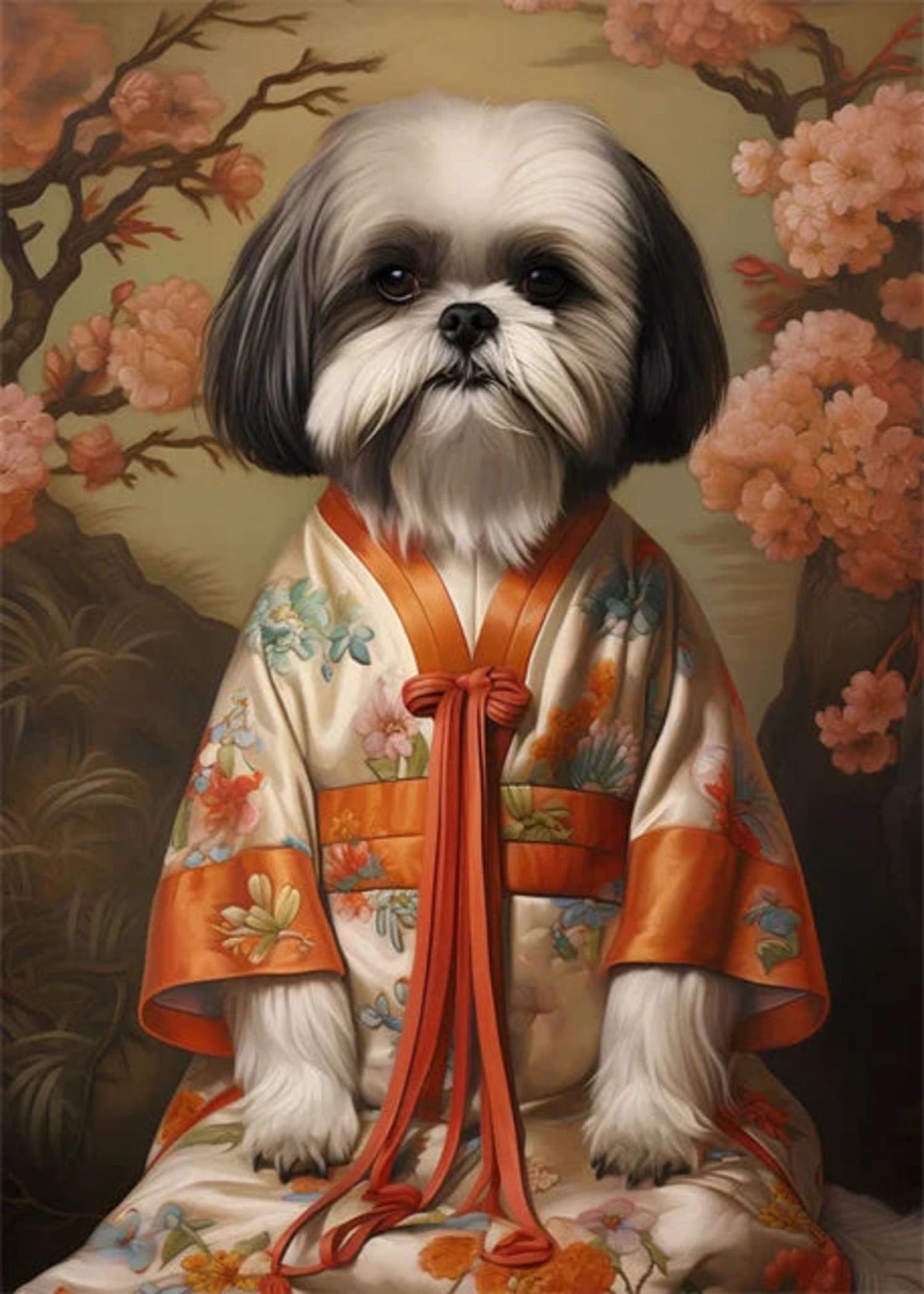 Shih Tzu | Eastern Elegance | Rich Tapestry Design
