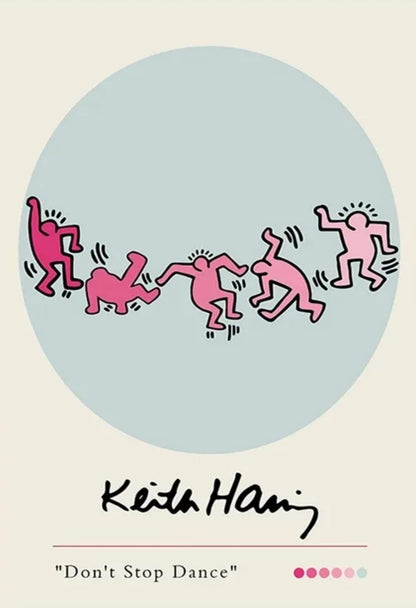Keith Haring | Don't Stop Dance | Iconic Art