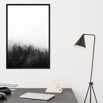 Poster - Forest in the fog