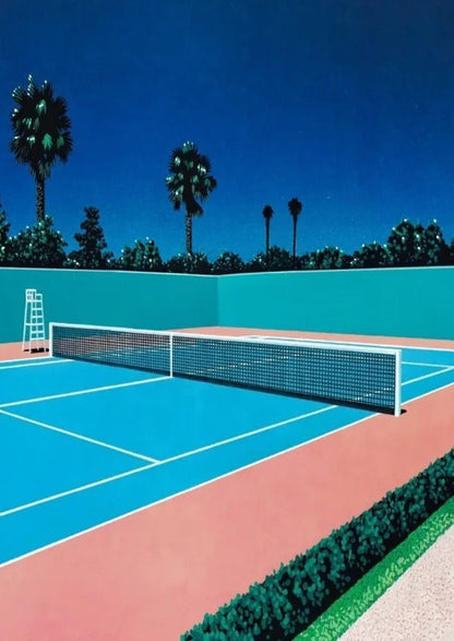 Hiroshi Nagai | Retro Vaporwave Beach City