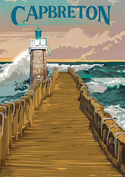 Capbreton | Historic Harbor Navigation | Coastal Scene