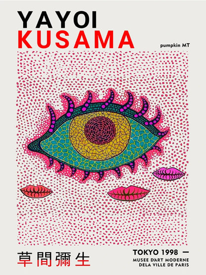 Yayoi Kusama | Pumpkin Pattern | Vibrant Contemporary Art