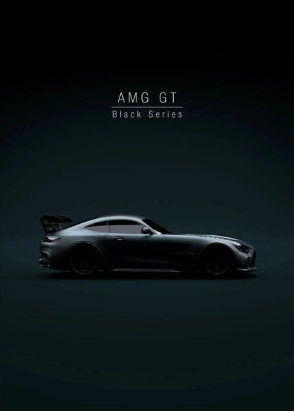 Mercedes AMG GT | Legendary Sports Car Art