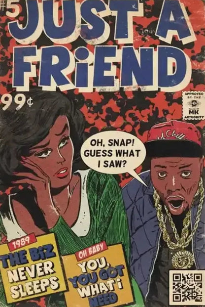 Just A Friend | 1989 The Biz Never Sleeps | Music Comic