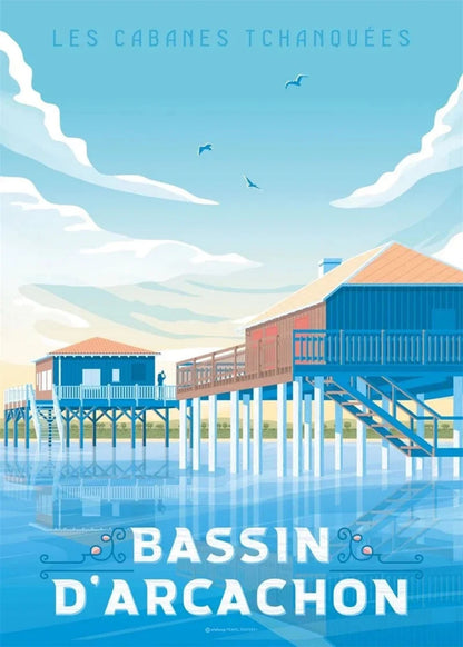 Bassin D'Arcachon | Scenic Coastal Art