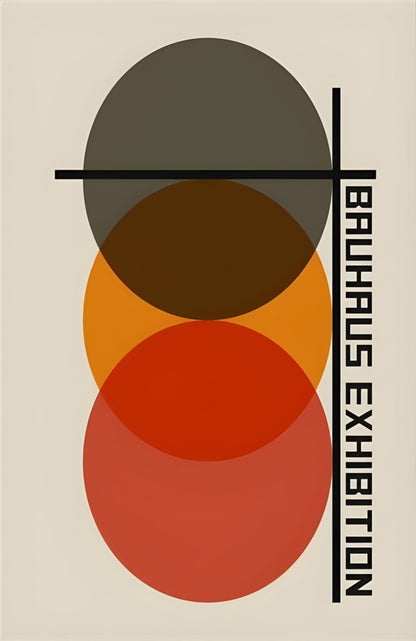 Bauhaus Abstract | Vibrant Geometric Design