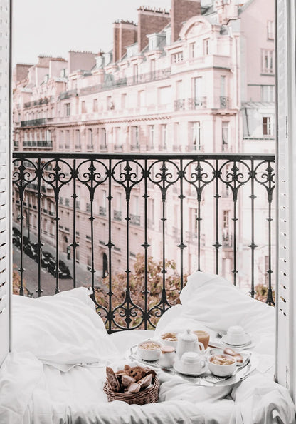 Eiffel Tower Balcony View | Paris Cityscape Photography
