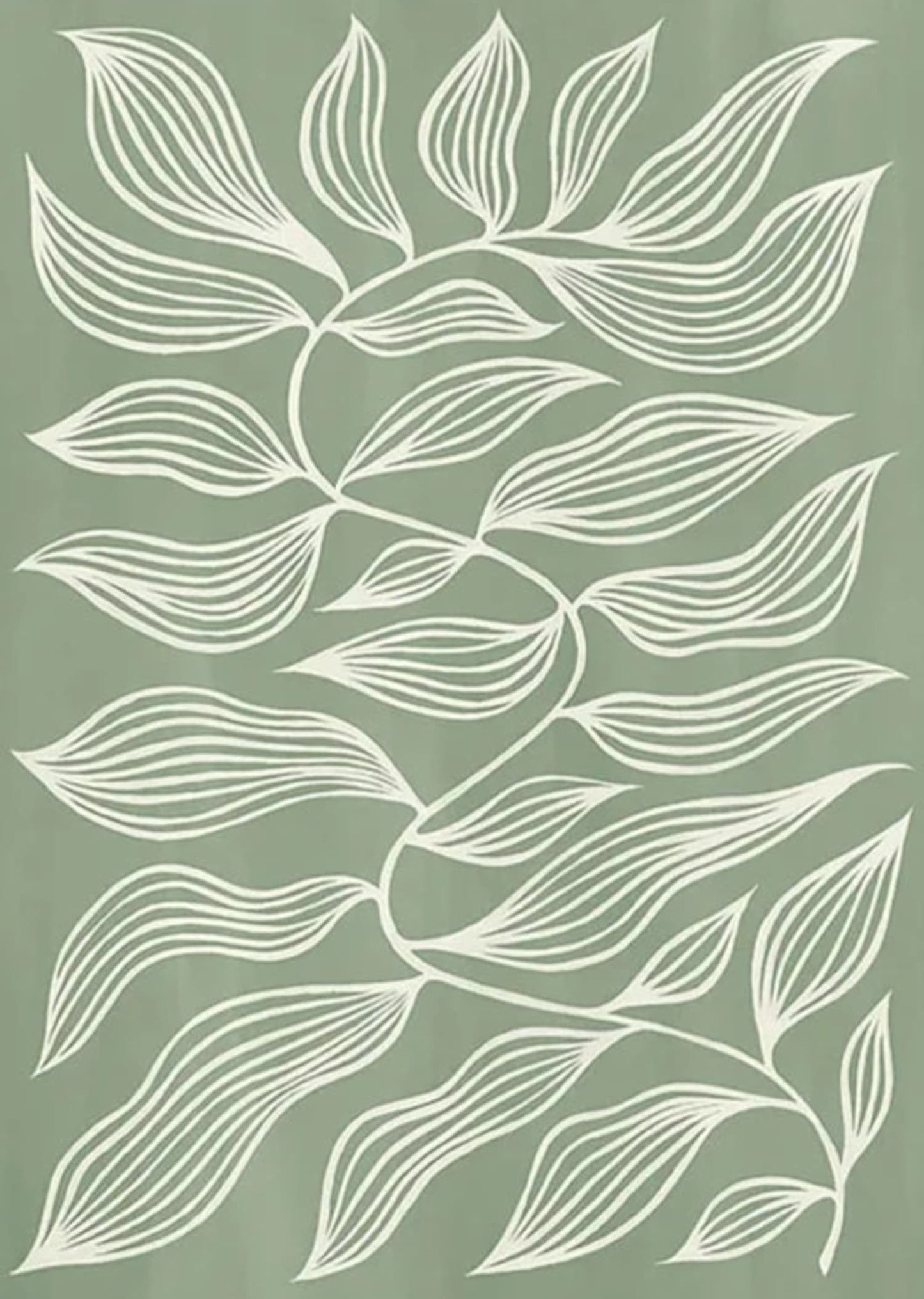 Earthy Geometry Poster | Abstract Green Shapes | Modern Wall Art | Home Decor | Geometric Design | Art Print for Living Room, Bedroom, Office