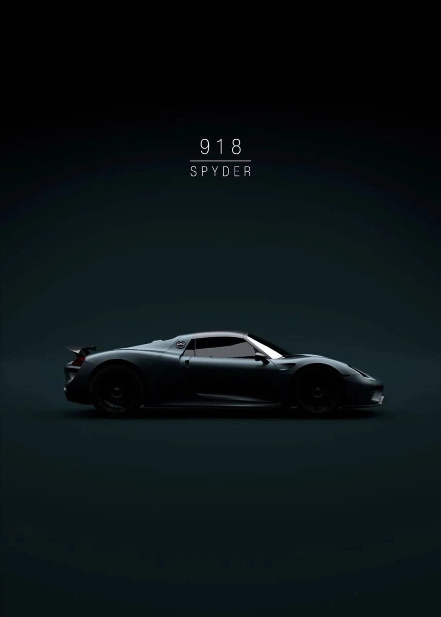 Porsche 918 Spyder | Iconic Supercar Art