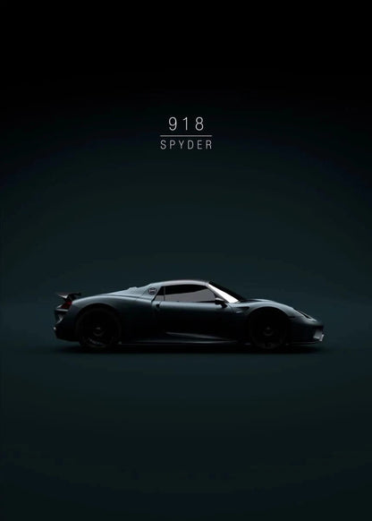 Porsche 918 Spyder | Iconic Supercar Art