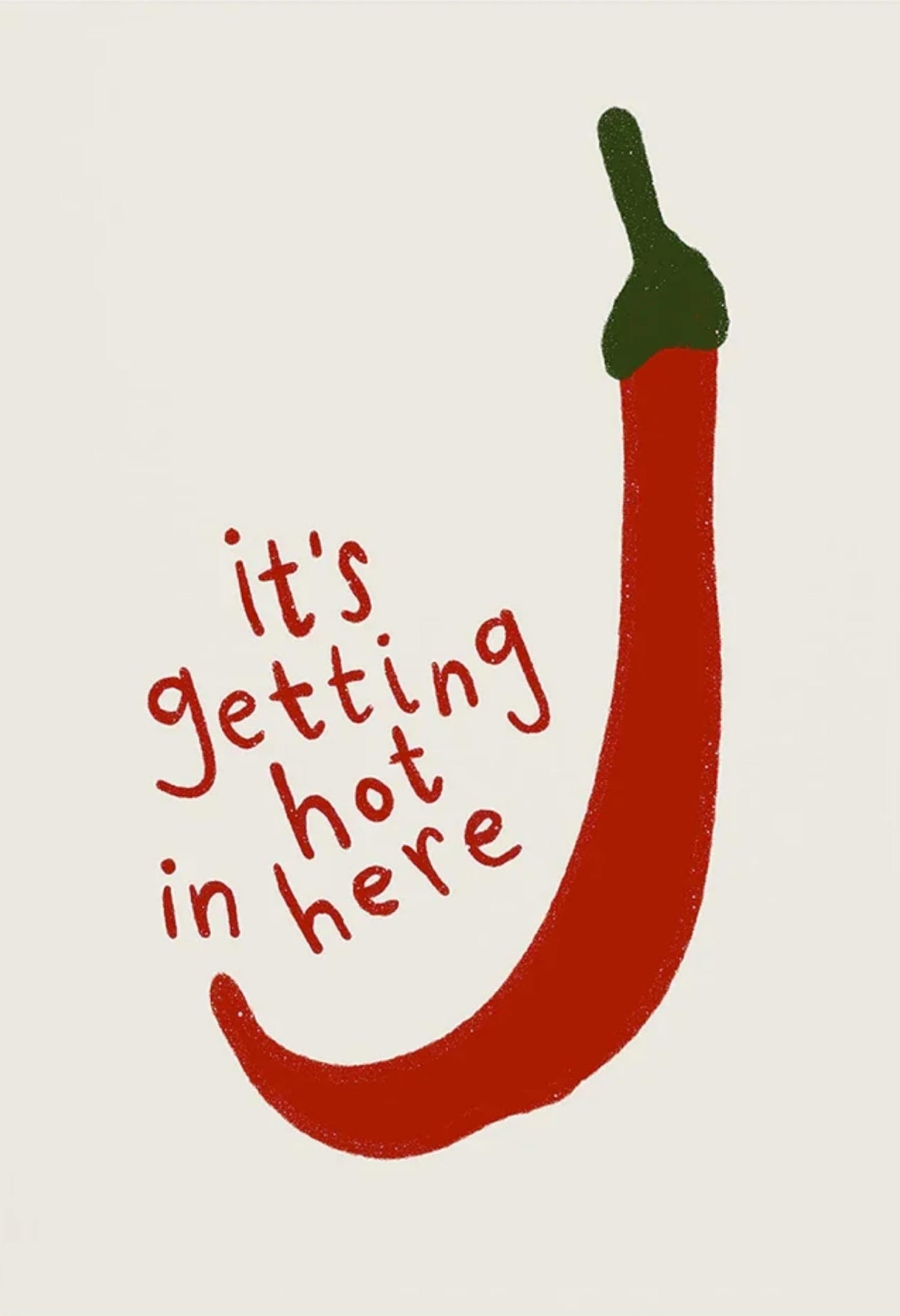 Japanese Hot Chilli Pepper | Vibrant Kitchen Decor