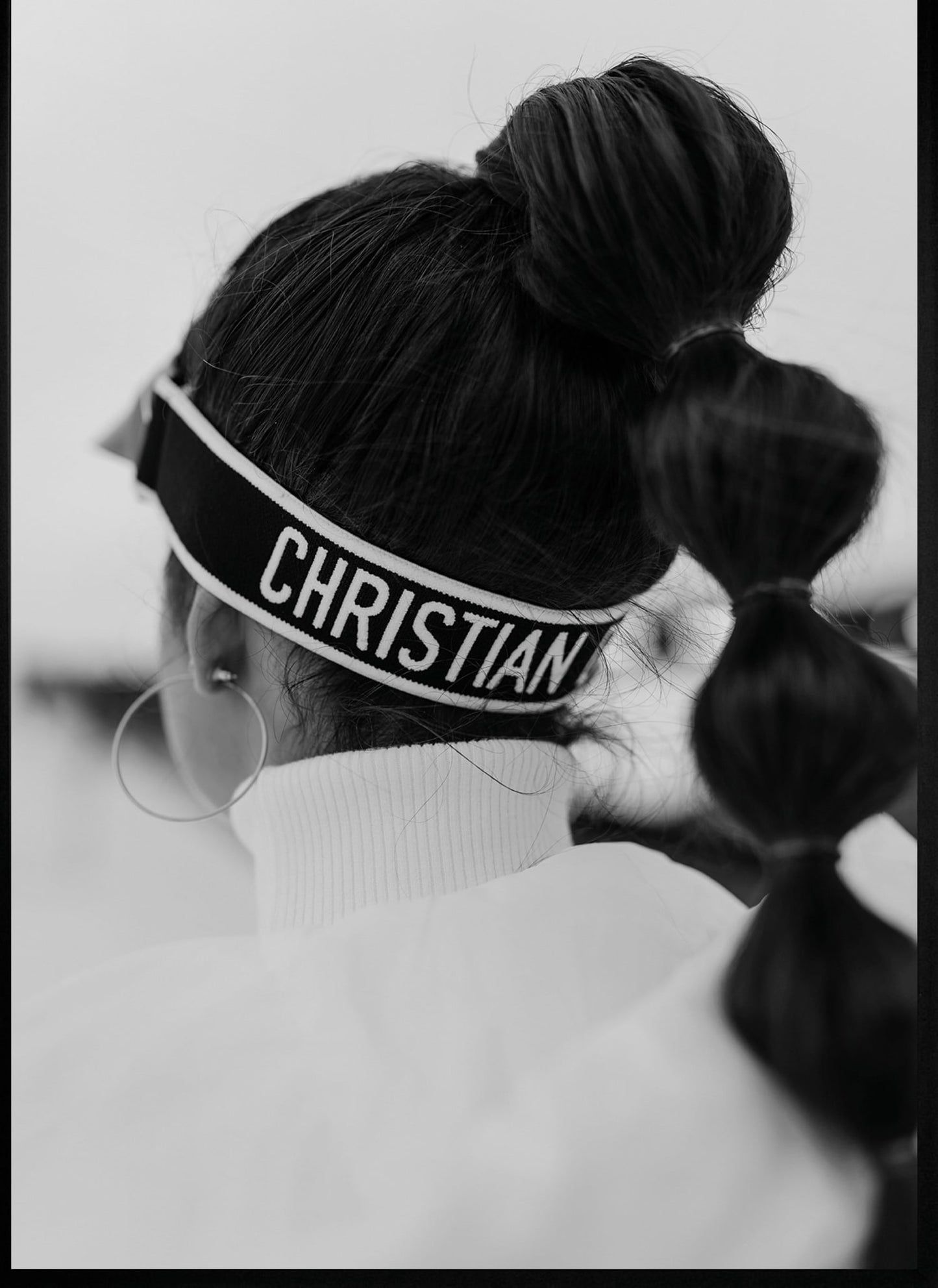 Dior Fashion Girl Poster | Modern Chic Wall Art | Designer Style Home Decor | Elegant Fashion Illustration | Stylish Visual Artwork | Perfect for Living Room or Bedroom Decor