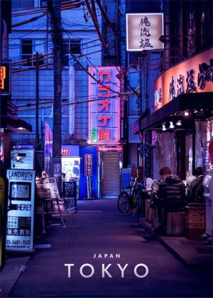 Tokyo Neon Nights | Urban Japanese Aesthetics