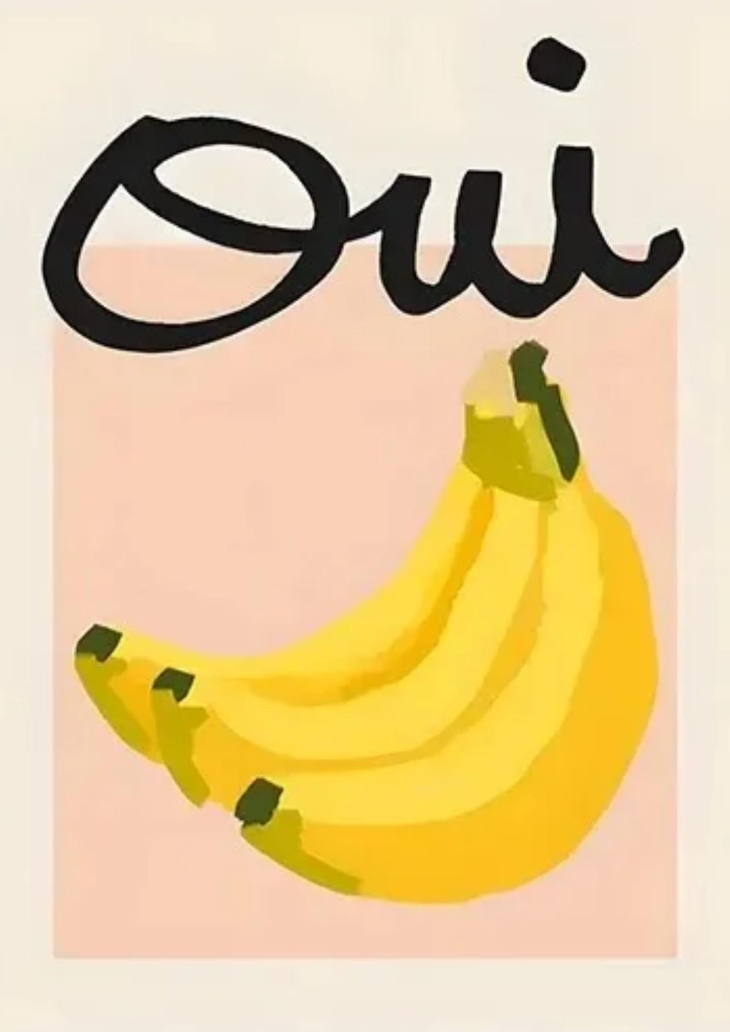 Tropical Delight | Oui to Bananas | Vibrant Fruit Art